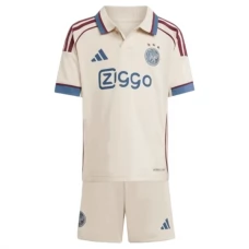 Ajax Amsterdam Ausweich Trikot Set Kinder 2025-26 Ajax Amsterdam Ausweich Trikot Set Kinder 2025-26