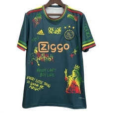 Ajax Amsterdam Bob Marley Grün Sonder Heimtrikot 2025-26 Ajax Amsterdam Bob Marley Grün Sonder Heimtrikot 2025-26