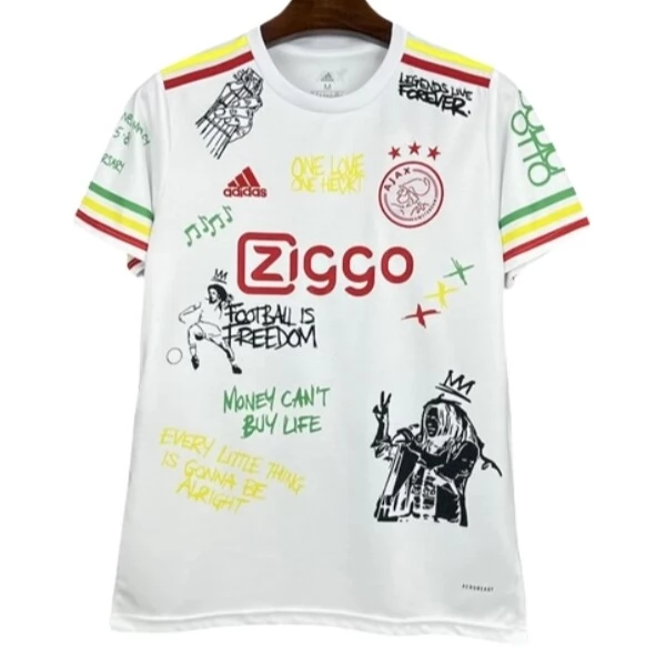 Ajax Amsterdam Bob Marley Sonder Heimtrikot 2025-26 Ajax Amsterdam Bob Marley Sonder Heimtrikot 2025-26