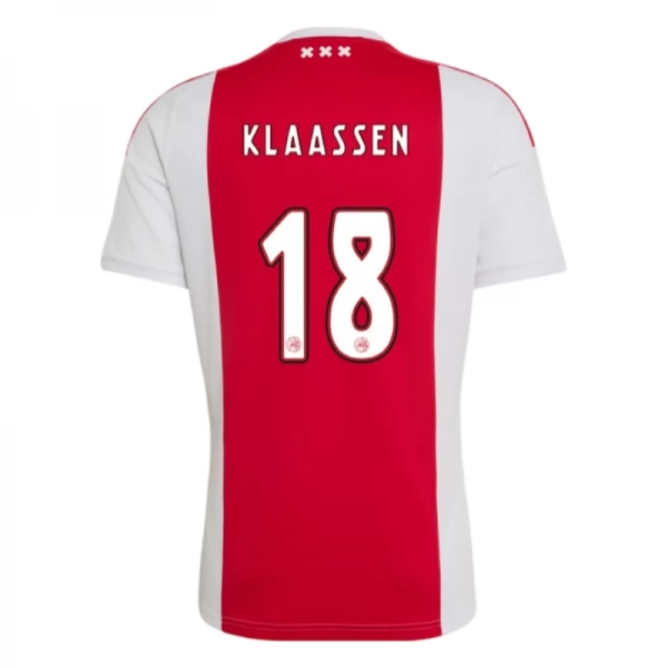 Ajax Amsterdam Klaassen 18 Heimtrikot 2026-27 Ajax Amsterdam Klaassen 18 Heimtrikot 2026-27