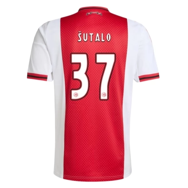 Ajax Amsterdam Šutalo 37 Heimtrikot 2025-26 Ajax Amsterdam Šutalo 37 Heimtrikot 2025-26