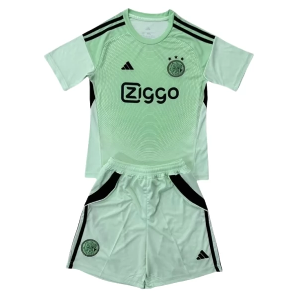 Ajax Amsterdam Torwart Heim Trikot Set Kinder 2025-26 Ajax Amsterdam Torwart Heim Trikot Set Kinder 2025-26