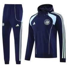 Ajax Amsterdam Trainingsanzug 2025-26 - Hoodie Blau Ajax Amsterdam Trainingsanzug 2025-26 - Hoodie Blau