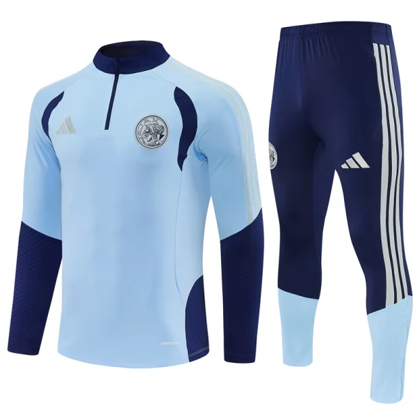 Ajax Amsterdam Trainingsanzug 2026-27 - 1-4 Zip Blau Ajax Amsterdam Trainingsanzug 2026-27 - 1-4 Zip Blau