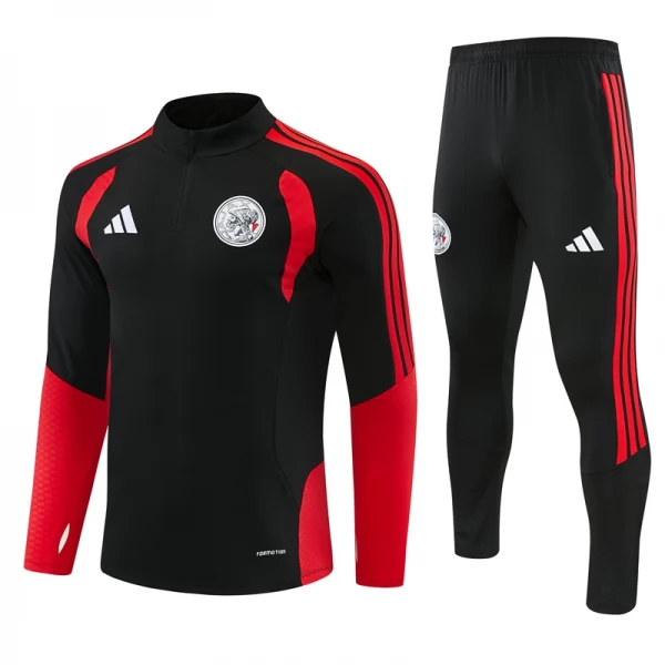 Ajax Amsterdam Trainingsanzug 2026-27 - 1-4 Zip Schwarz Ajax Amsterdam Trainingsanzug 2026-27 - 1-4 Zip Schwarz