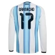 Argentinien Garnacho 17 Heimtrikot WM 2026 Langarm