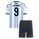 Argentinien J.Alvarez 9 Heim Trikotsatz Kinder WM 2026