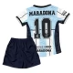 Argentinien Maradona 10 Retro Heim Trikotsatz Kinder 2001