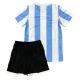 Argentinien Retro Heim Trikot Set Kinder 1986