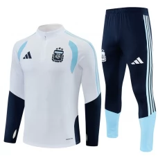 Argentinien Trainingsanzug 2026-27 - 1-4 Zip Weiß
