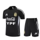 Argentinien Trainingstrikot + Shorts 2025-26 Schwarz