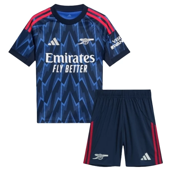 Arsenal Auswärts Trikot Set Kinder 2025-26 Arsenal Auswärts Trikot Set Kinder 2025-26