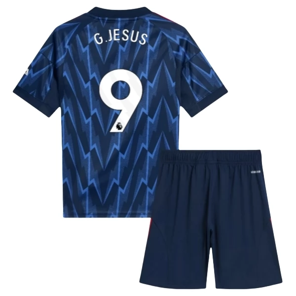 Arsenal G.Jesus 9 Auswärts Trikot Set Kinder 2025-26 Arsenal G.Jesus 9 Auswärts Trikot Set Kinder 2025-26