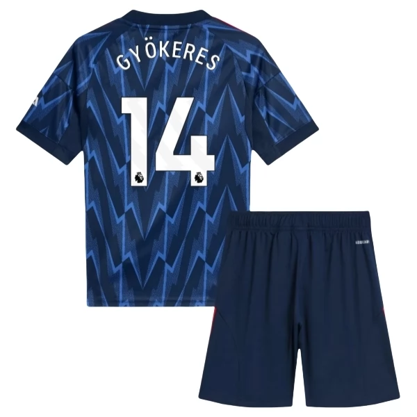 Arsenal Gyökeres 14 Auswärts Trikot Set Kinder 2025-26 Arsenal Gyökeres 14 Auswärts Trikot Set Kinder 2025-26