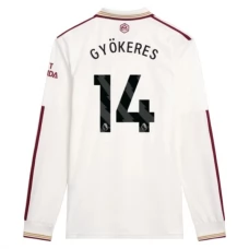 Arsenal Gyökeres 14 Ausweichtrikot 2025-26 Langarm Arsenal Gyökeres 14 Ausweichtrikot 2025-26 Langarm