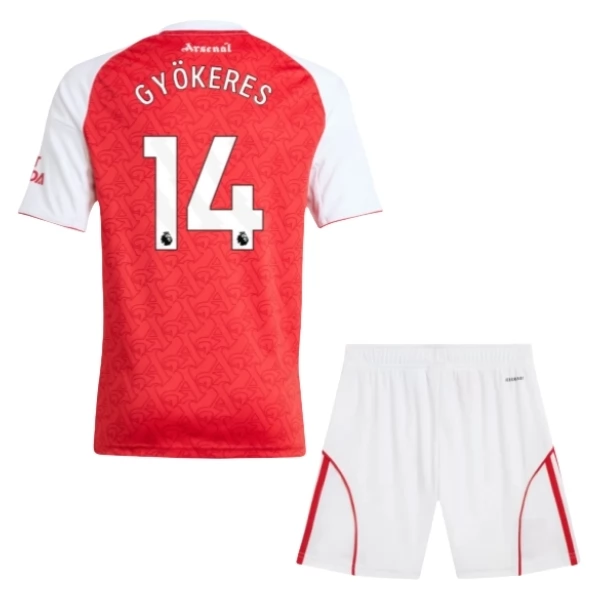 Arsenal Gyökeres 14 Heim Trikot Set Kinder 2025-26 Arsenal Gyökeres 14 Heim Trikot Set Kinder 2025-26