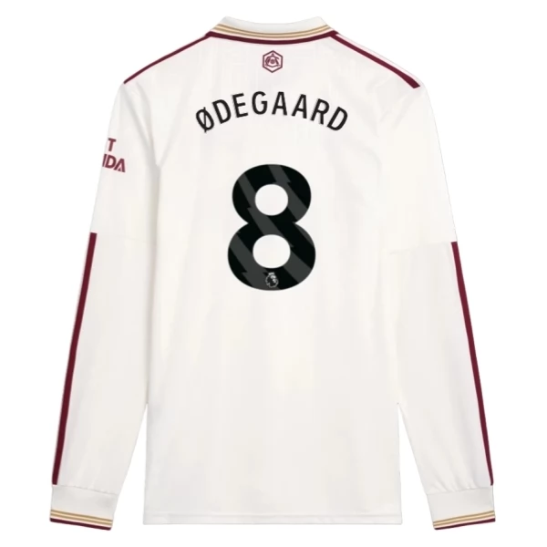 Arsenal Ødegaard 8 Ausweichtrikot 2025-26 Langarm Arsenal Ødegaard 8 Ausweichtrikot 2025-26 Langarm