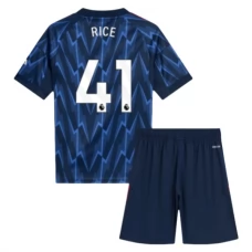 Arsenal Rice 41 Auswärts Trikotsatz Kinder 2025-26
