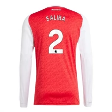 Arsenal Saliba 2 Heimtrikot 2025-26 Langarm
