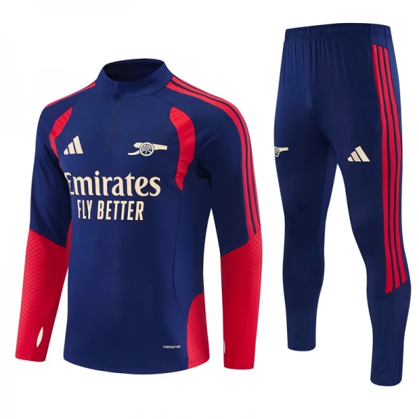 Arsenal Trainingsanzug 2026-27 - 1-4 Zip Blau Arsenal Trainingsanzug 2026-27 - 1-4 Zip Blau