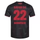 Bayer 04 Leverkusen Boniface 22 Heimtrikot 2025-26