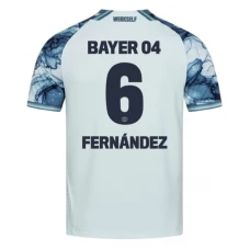 Bayer 04 Leverkusen Fernández 6 Auswärtstrikot 2026-27