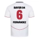 Bayer 04 Leverkusen Fernández 6 Ausweichtrikot 2026-27 Bayer 04 Leverkusen Fernández 6 Ausweichtrikot 2026-27