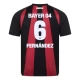Bayer 04 Leverkusen Fernández 6 Heimtrikot 2026-27 Bayer 04 Leverkusen Fernández 6 Heimtrikot 2026-27