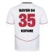 Bayer 04 Leverkusen Kofane 35 Ausweichtrikot 2026-27 Bayer 04 Leverkusen Kofane 35 Ausweichtrikot 2026-27