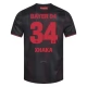 Bayer 04 Leverkusen Xhaka 34 Heimtrikot 2025-26