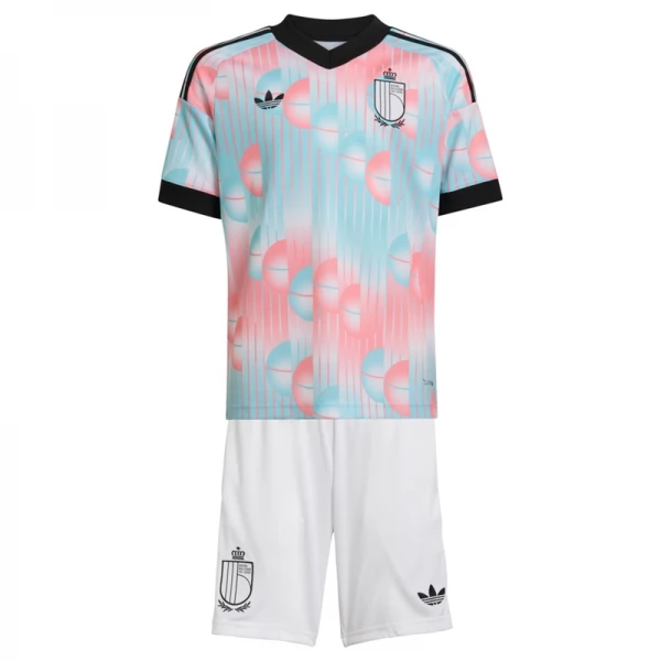 Belgien Auswärts Trikot Set Kinder WM 2026 Belgien Auswärts Trikot Set Kinder WM 2026