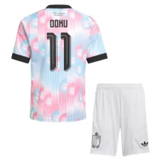 Belgien Doku 11 Auswärts Trikot Set Kinder WM 2026