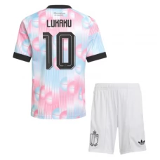 Belgien Lukaku 10 Auswärts Trikot Set Kinder WM 2026