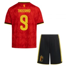 Belgien Trossard 9 Heim Trikot Set Kinder WM 2026