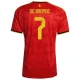 Belgium De Bruyne 7 Heimtrikot WM 2026