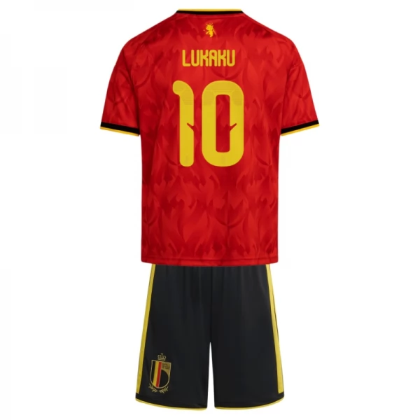 Belgium Lukaku 10 Heim Trikot Set Kinder WM 2026 Belgium Lukaku 10 Heim Trikot Set Kinder WM 2026