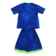 Brasilien Auswärts Trikot Set Kinder 2025