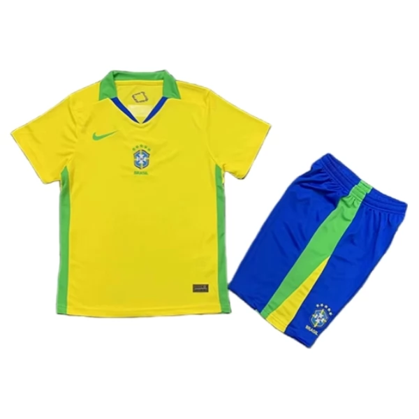 Brasilien Heim Trikot Set Kinder 2025 Brasilien Heim Trikot Set Kinder 2025