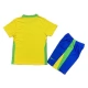 Brasilien Heim Trikot Set Kinder 2025