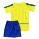 Brasilien Retro Heim Trikot Set Kinder 2002