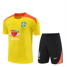 Brasilien Trainingstrikot + Shorts 2025-26 Gelb