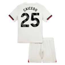 Chelsea Caicedo 25 Auswärts Trikot Set Kinder 2025-26 Chelsea Caicedo 25 Auswärts Trikot Set Kinder 2025-26