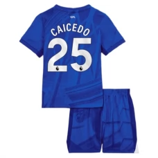 Chelsea Caicedo 25 Heim Trikotsatz Kinder 2025-26