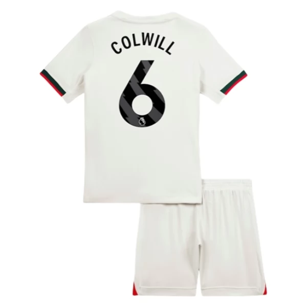 Chelsea Colwill 6 Auswärts Trikot Set Kinder 2025-26 Chelsea Colwill 6 Auswärts Trikot Set Kinder 2025-26