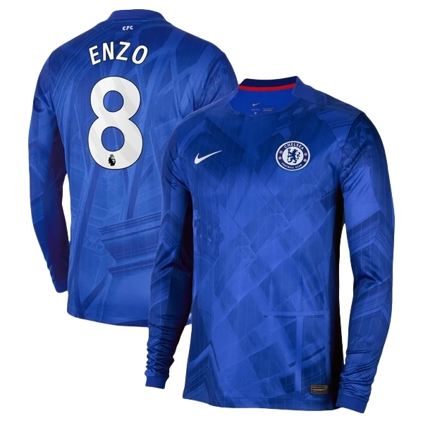 Chelsea Enzo 8 Heimtrikot 2025-26 Langarm Chelsea Enzo 8 Heimtrikot 2025-26 Langarm