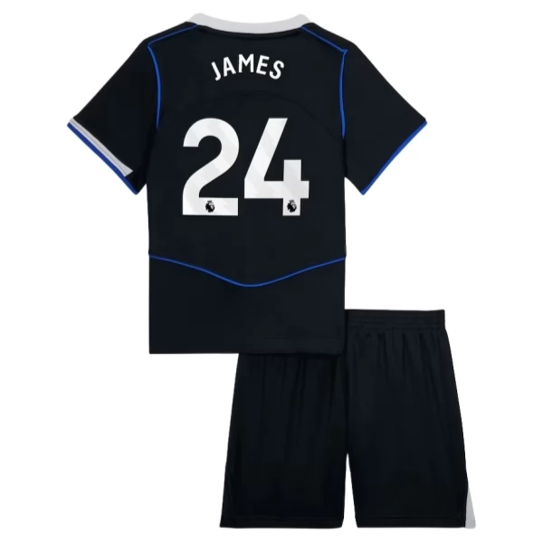 Chelsea James 24 Ausweich Trikot Set Kinder 2025-26 Chelsea James 24 Ausweich Trikot Set Kinder 2025-26