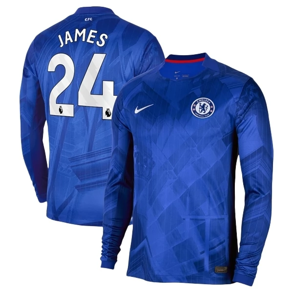 Chelsea James 24 Heimtrikot 2025-26 Langarm Chelsea James 24 Heimtrikot 2025-26 Langarm