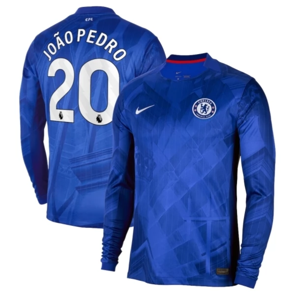 Chelsea João Pedro 20 Heimtrikot 2025-26 Langarm Chelsea João Pedro 20 Heimtrikot 2025-26 Langarm