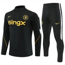Chelsea Trainingsanzug 2026-27 - 1-4 Zip Schwarz Chelsea Trainingsanzug 2026-27 - 1-4 Zip Schwarz