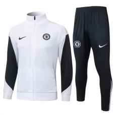Chelsea Trainingsjacke + Hose 2025-26 - Weiß Chelsea Trainingsjacke + Hose 2025-26 - Weiß